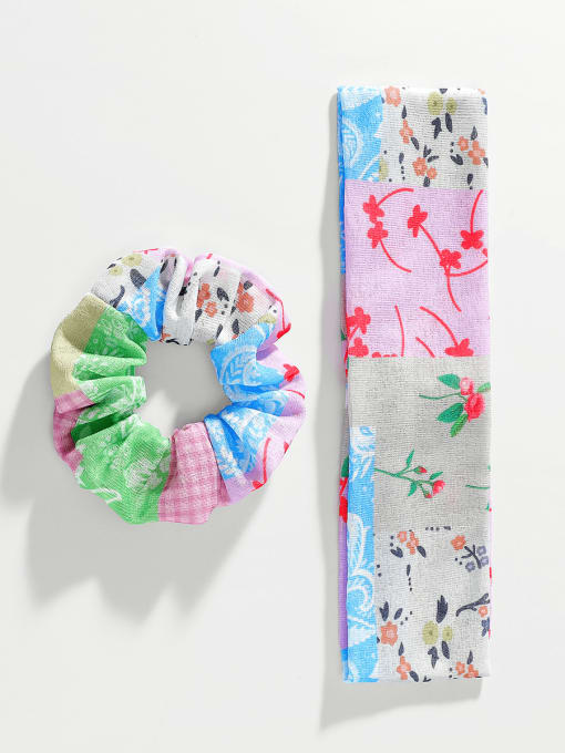 YMING Trend Fabric Mori super fairy small fresh floral headband Hair Barrette/Multi-Color Optional 0