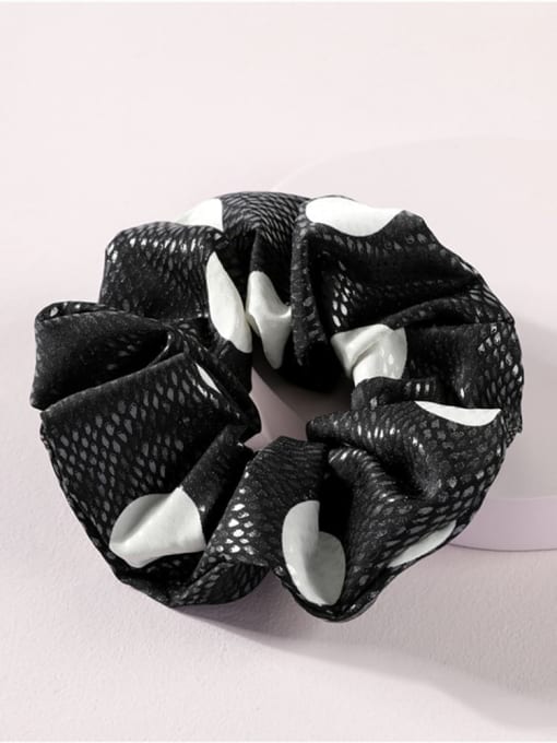 S154BK Trend  Fabric Polka dot colon snake pattern Hair Barrette/Multi-Color Optional