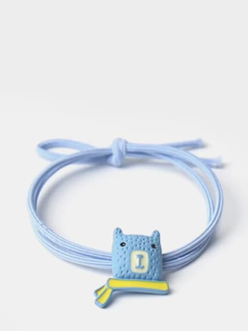 Blue Cute Icon Hair Rope
