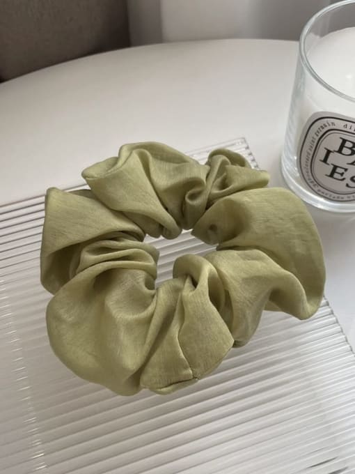 green Yarn Vintage soft french veil solid color Hair Barrette/Multi-Color Optional
