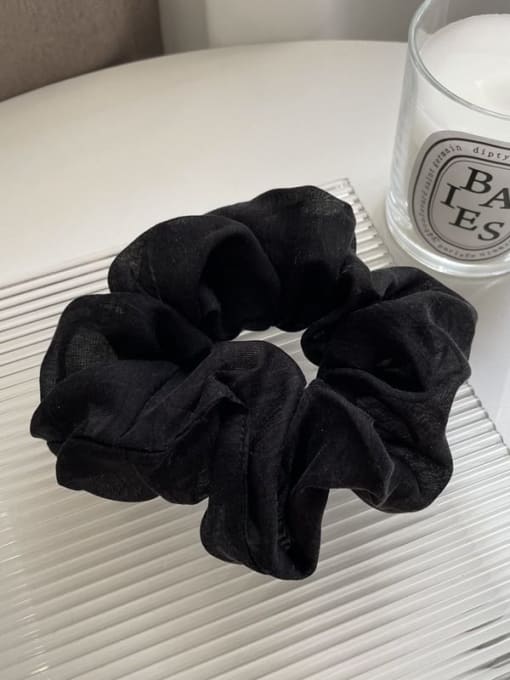 black Yarn Vintage soft french veil solid color Hair Barrette/Multi-Color Optional