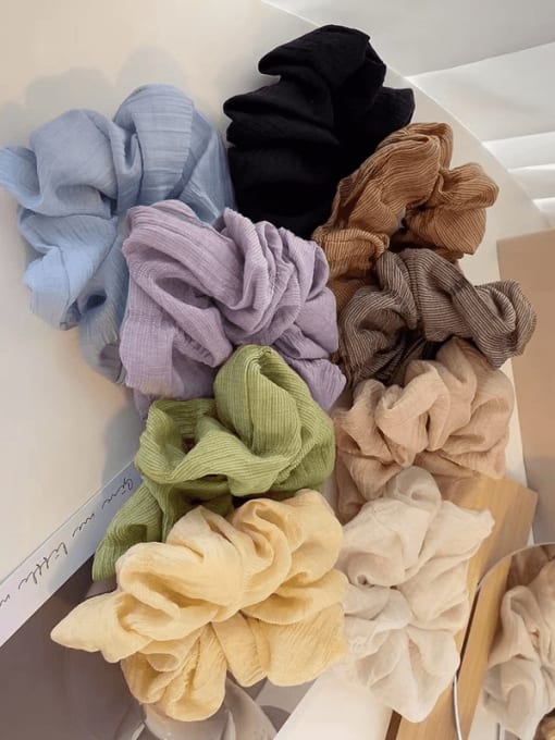 COCOS Vintage  Cotton folds Hair Barrette/Multi-Color Optional 1