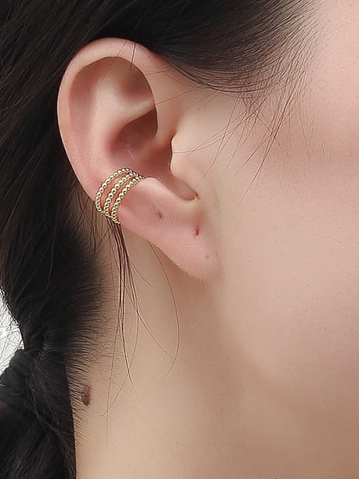 HYACINTH Copper Alloy Minimalist Clip Trend Korean Fashion Earring 1