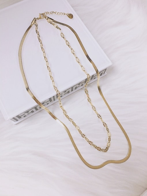 KEVIN Stainless steel Trend Multi Strand Necklace