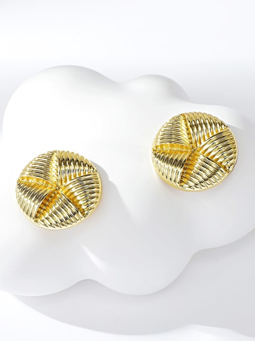 Gold Zinc alloy earrings