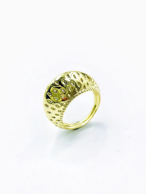 VIENNOIS Brass Trend Band Ring