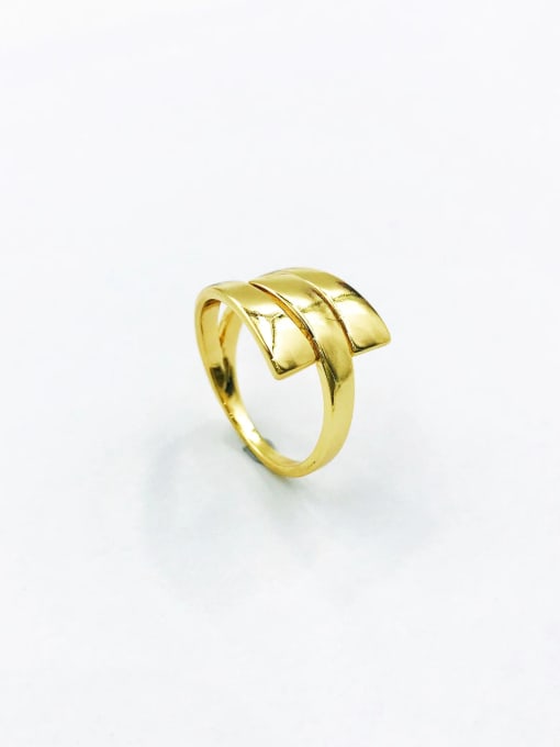 VIENNOIS Brass Trend Band Ring