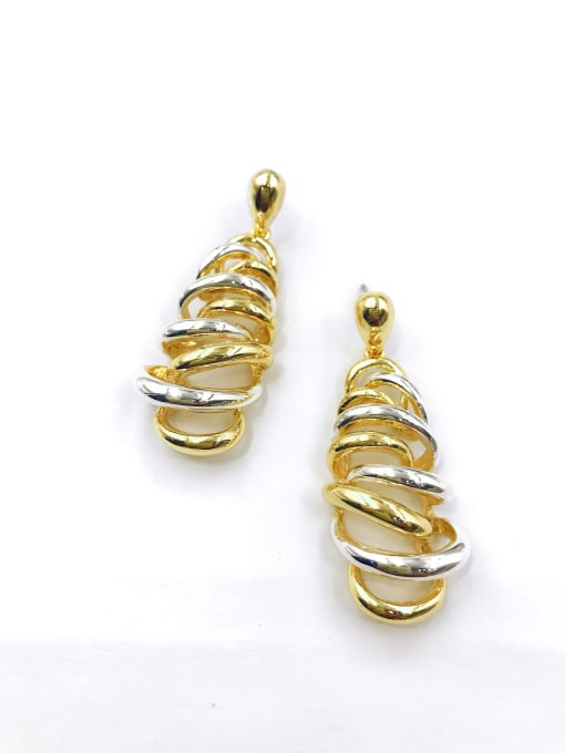 VIENNOIS Zinc Alloy Irregular Trend Drop Earring