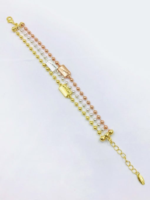 VIENNOIS Zinc Alloy Rectangle Trend Bracelet 0