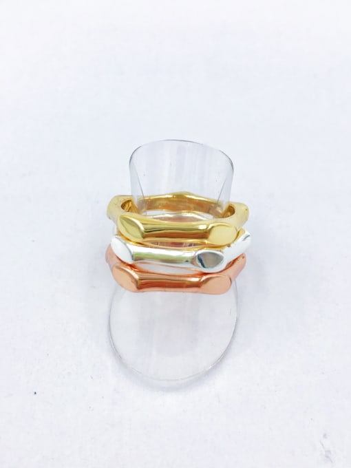 VIENNOIS Brass Trend Stackable Ring