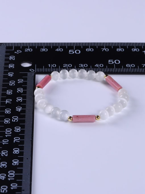 BYG Beads Crystal Multi Color Minimalist Handmade Beaded Bracelet 3