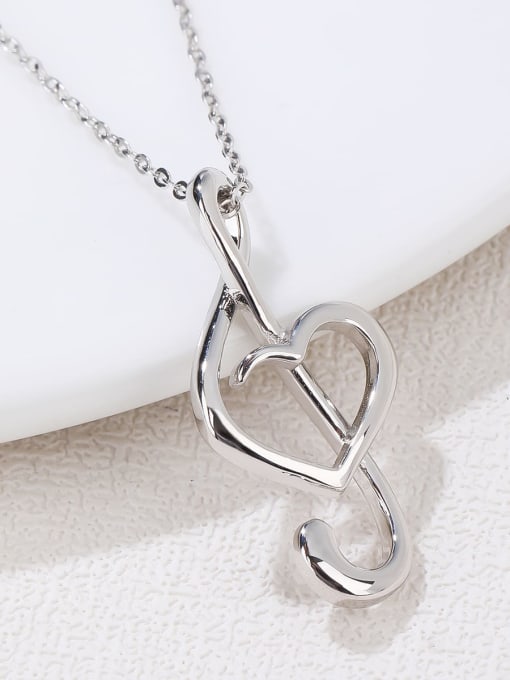 YUEFAN 925 Sterling Silver Minimalist Initials Necklace