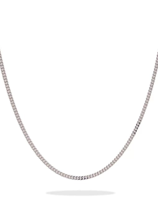 White50CM3MM9.2g 925 Sterling Silver Minimalist Cable Chain