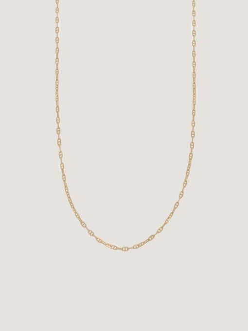 Yellow38CM 5CM1.5MM 925 Sterling Silver Minimalist Cable Chain