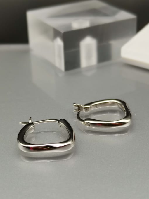 YUEFAN 925 Sterling Silver Geometric Dainty Stud Earring 0