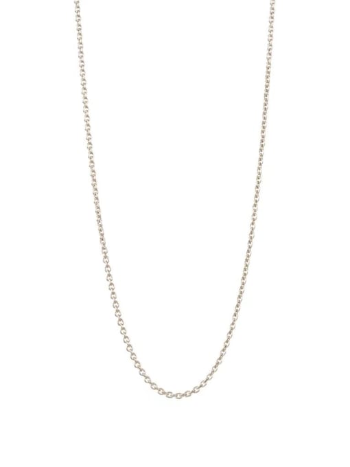JJ 925 Sterling Silver Minimalist Cable Chain 0