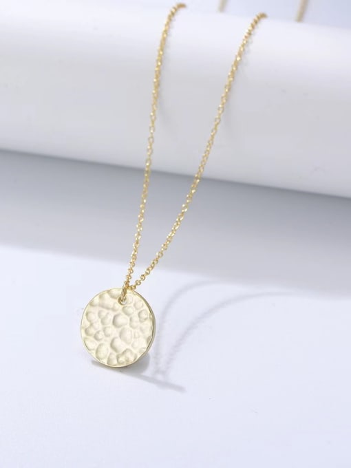 YUEFAN 925 Sterling Silver Minimalist Link Necklace