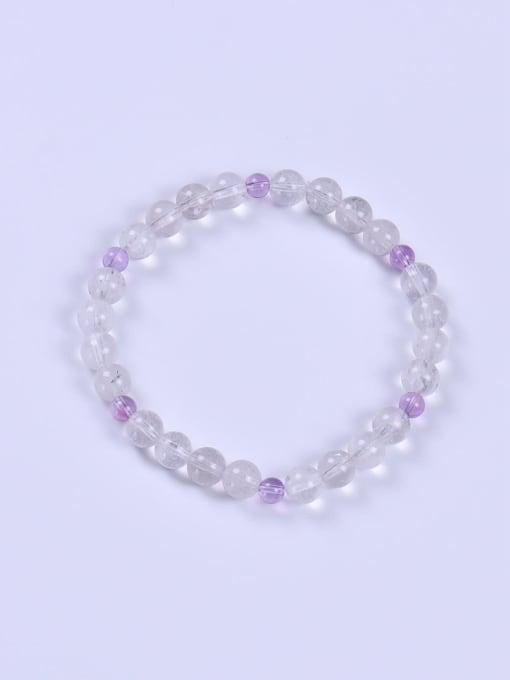 BYG Beads Crystal Multi Color Minimalist Handmade Beaded Bracelet 0