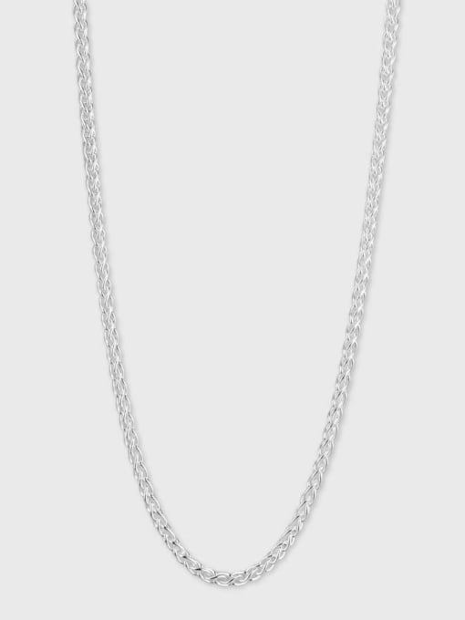 White55CM1.5MM5g 925 Sterling Silver Minimalist Chain