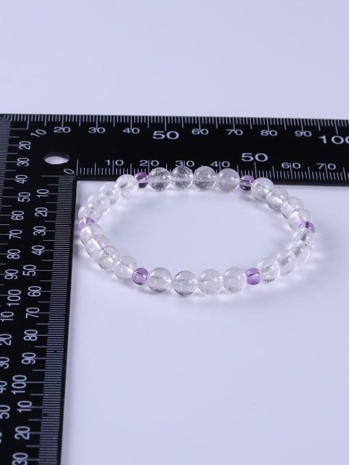 BYG Beads Crystal Multi Color Minimalist Handmade Beaded Bracelet 3