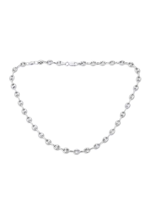 White55CM 925 Sterling Silver Minimalist Chain