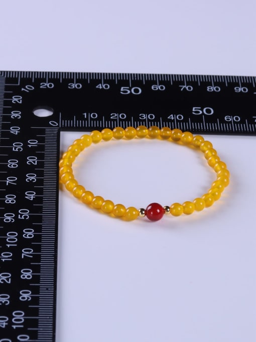 BYG Beads Stainless steel Multi Color Minimalist Handmade Beaded Bracelet 3