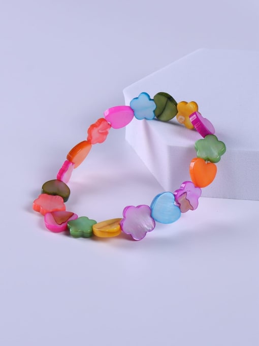 Multi Resin Minimalist Handmade Beaded Bracelet