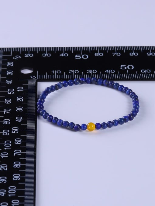 BYG Beads Natural Stone Multi Color Minimalist Handmade Beaded Bracelet 3
