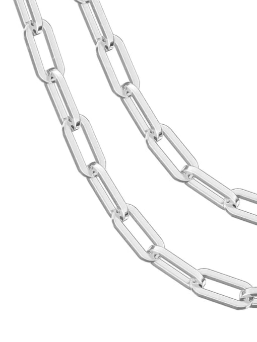 JJ 925 Sterling Silver Minimalist Cable Chain 0