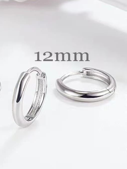 YUEFAN 925 Sterling Silver Minimalist Clip Earring 3