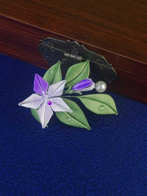 CHANHUA Mirabilis Handmade Flower Chanhua Brooch 0
