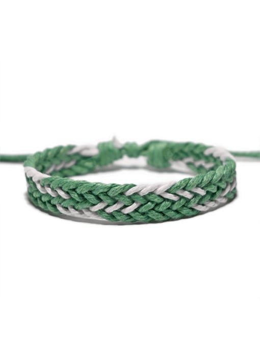 5 Cotton Rope Irregular Trend Handmade Weave Bracelet
