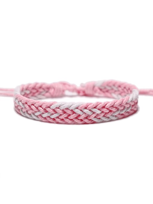 2 Cotton Rope Irregular Trend Handmade Weave Bracelet