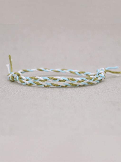 5 Cotton Rope Irregular Trend Handmade Weave Bracelet