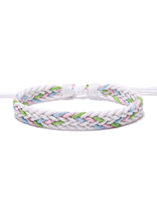 1 Cotton Rope Irregular Trend Handmade Weave Bracelet