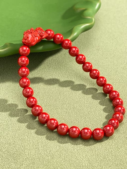 ARTINI Alloy Miyuki Millet Bead Red Stone Minimalist Handmade Beaded Bracelet 1