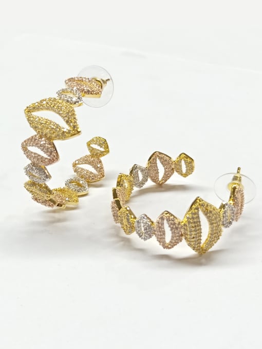 Tabora GODKI Luxury Women Wedding Dubai Copper With Mix Plated Fashion Hook Earrings 0