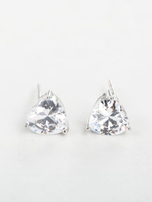 ANI VINNIE Bling bling Triangle Zircon Cuff Earrings