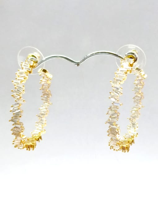 Tabora GODKI Luxury Women Wedding Dubai Copper With Gold Plated Fashion Hook Earrings 0