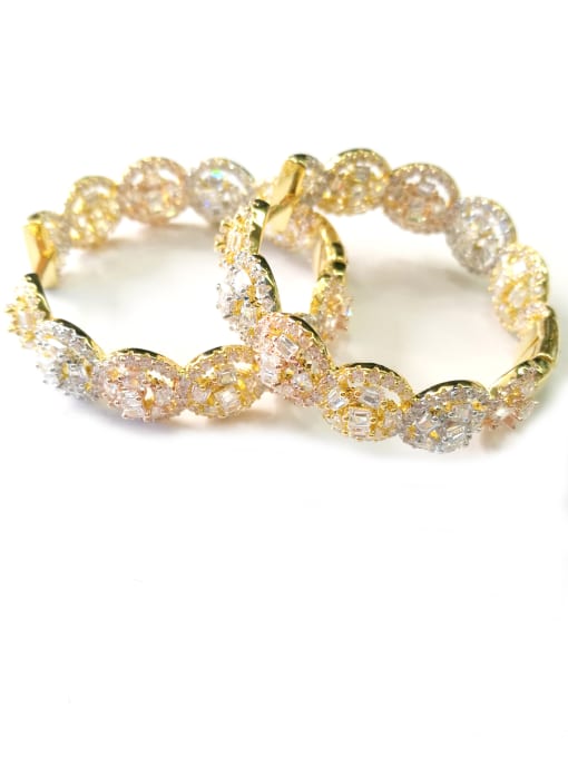 Tabora GODKI Luxury Women Wedding Dubai Copper With Mix Plated Fashion Round Earrings 0