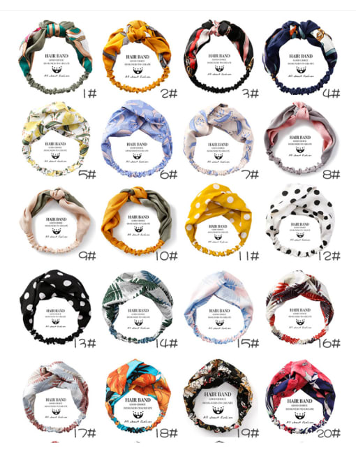 Girlhood Sweet Hair Band Multi-color Options Headbands 0
