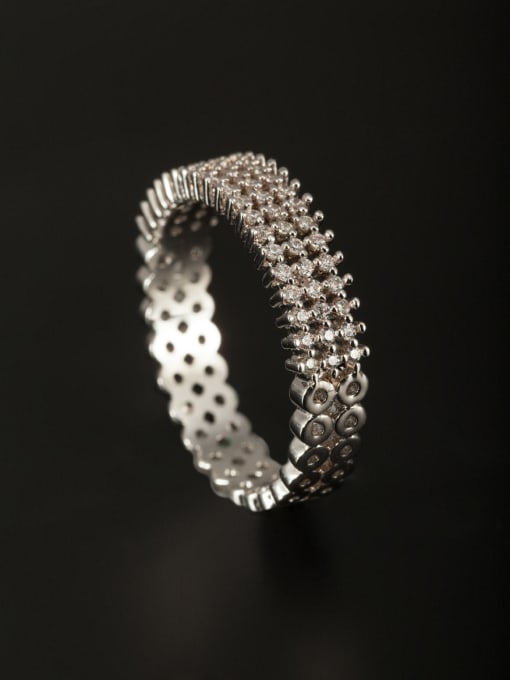 Tabora GODKI Luxury Women Wedding Dubai Copper Zircon Ring  Combination of the ring 3