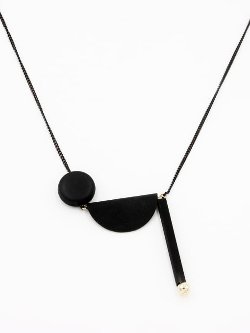 Lang Tony Personalized Mixed Metal  Black Chain