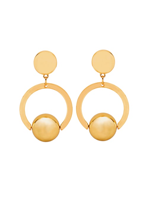 Belle Xin Model No 1000003792 Gold Youself ! Gold Plated Zinc Alloy  Drop drop Earring 0