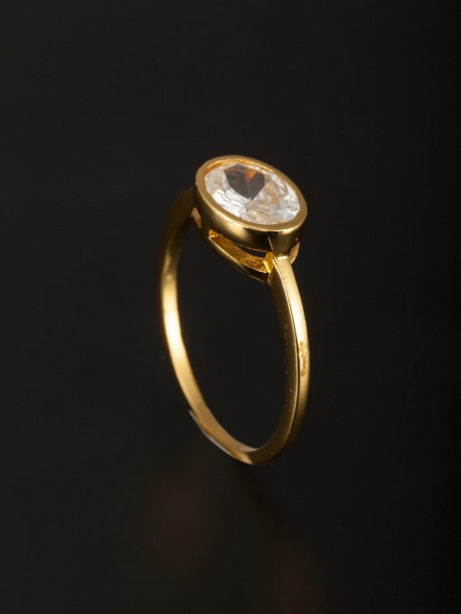 Tabora GODKI Luxury Women Wedding Dubai Custom White Ring with Copper  Combination of the ring 1