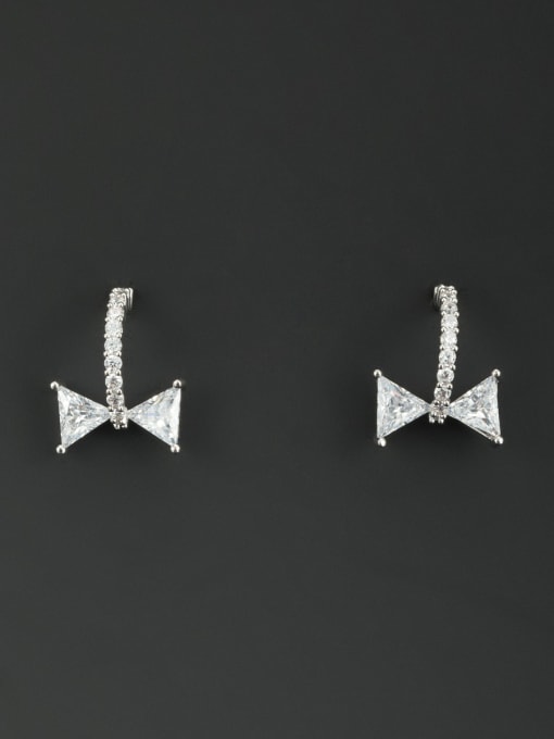Lauren Mei Fashion Platinum Plated Studs stud Earring 0