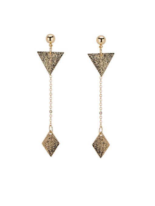 Belle Xin Model No X1000003800 Gold Drop drop Earring with Gold Plated Zinc Alloy 0