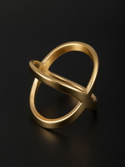 Jennifer Kou style with Stainless steel Stacking Ring  6-9# 1