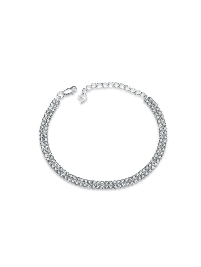 High Quality Classical Double Lines Fashion Anklet - 1000016570