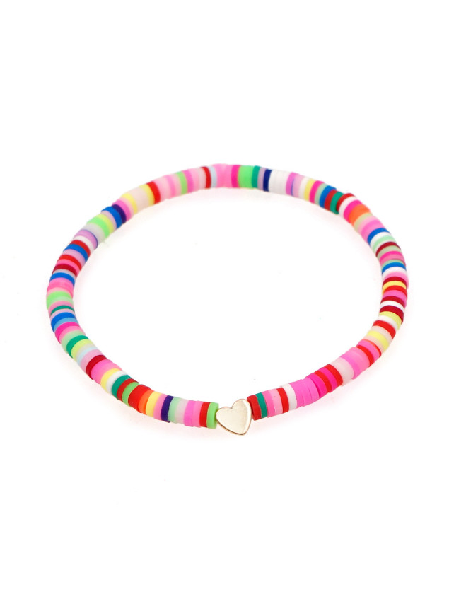 Bohemia Clay Bead Strands Bracelet For Women Colorful Polymer Clay,  Stainless Steel, Gold Plated Perfect For Beach And Vacation Parties From  Jmyy, $3.98